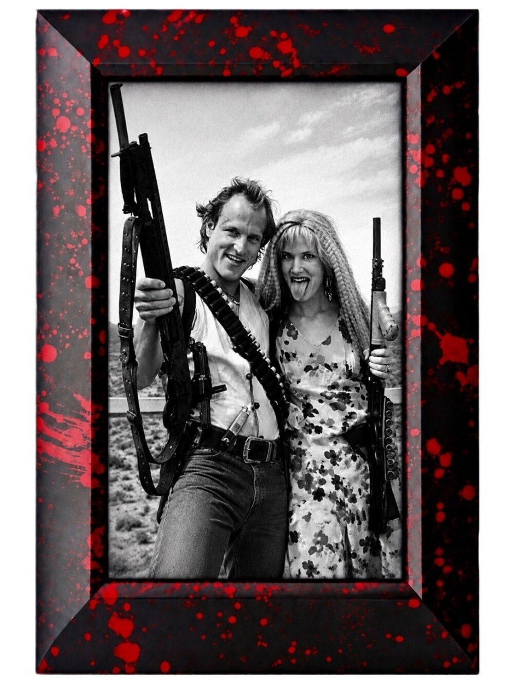 Natural Born Killers Horror Thriller 90s Movie Crime Serial Killers Framed Photo